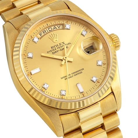 Rolex gold day date